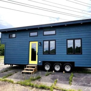 NEW Vista Tiny Home Model at warehouse in Mars Hill, NC