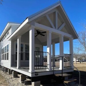 Parkview" 1 bed/1 Bath 399 sq Foot RV Park Model Tiny House